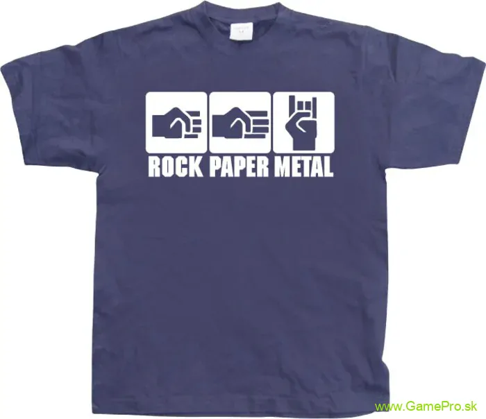 Rock Paper Metal (T-Shirt)