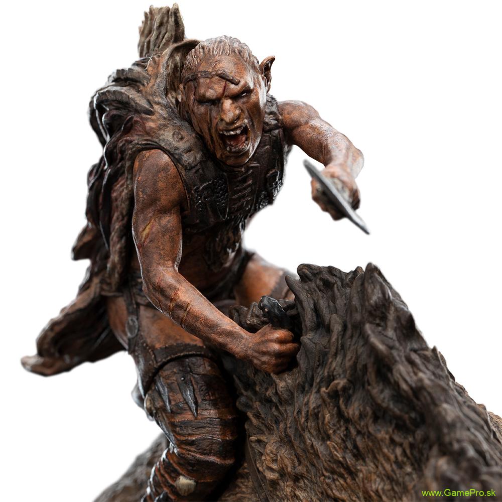 Lord of the Rings Mini socha Sharku On Warg 18 cm