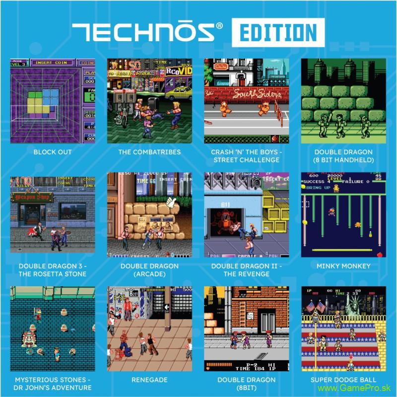 HyperMegaTech! Super Pocket (Technos Edition) herná konzola