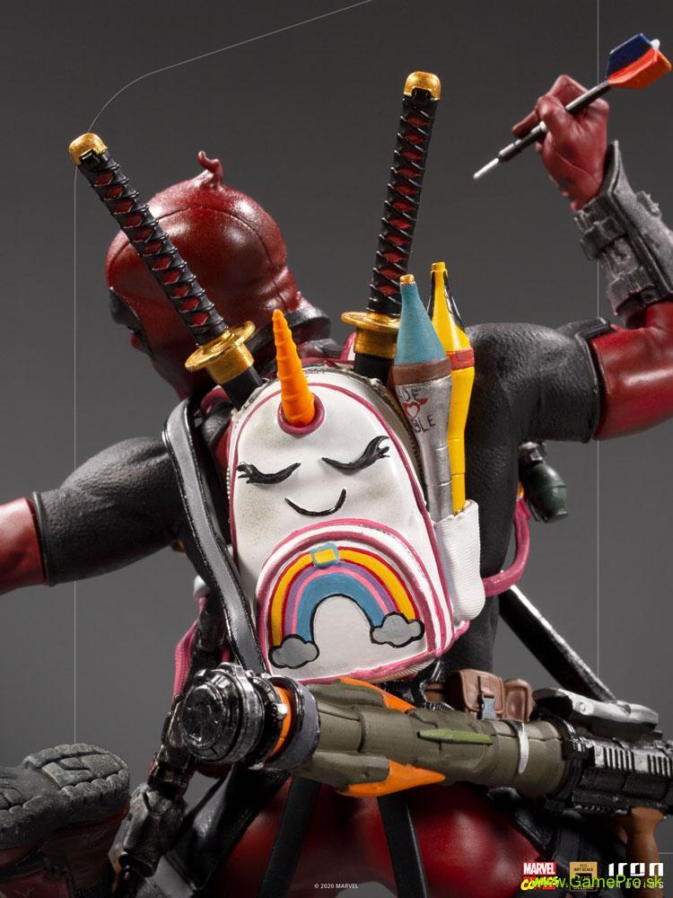Marvel Comics Deluxe BDS Art Scale socha 1/10 Deadpool 24 cm