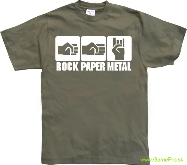 Rock Paper Metal (T-Shirt)