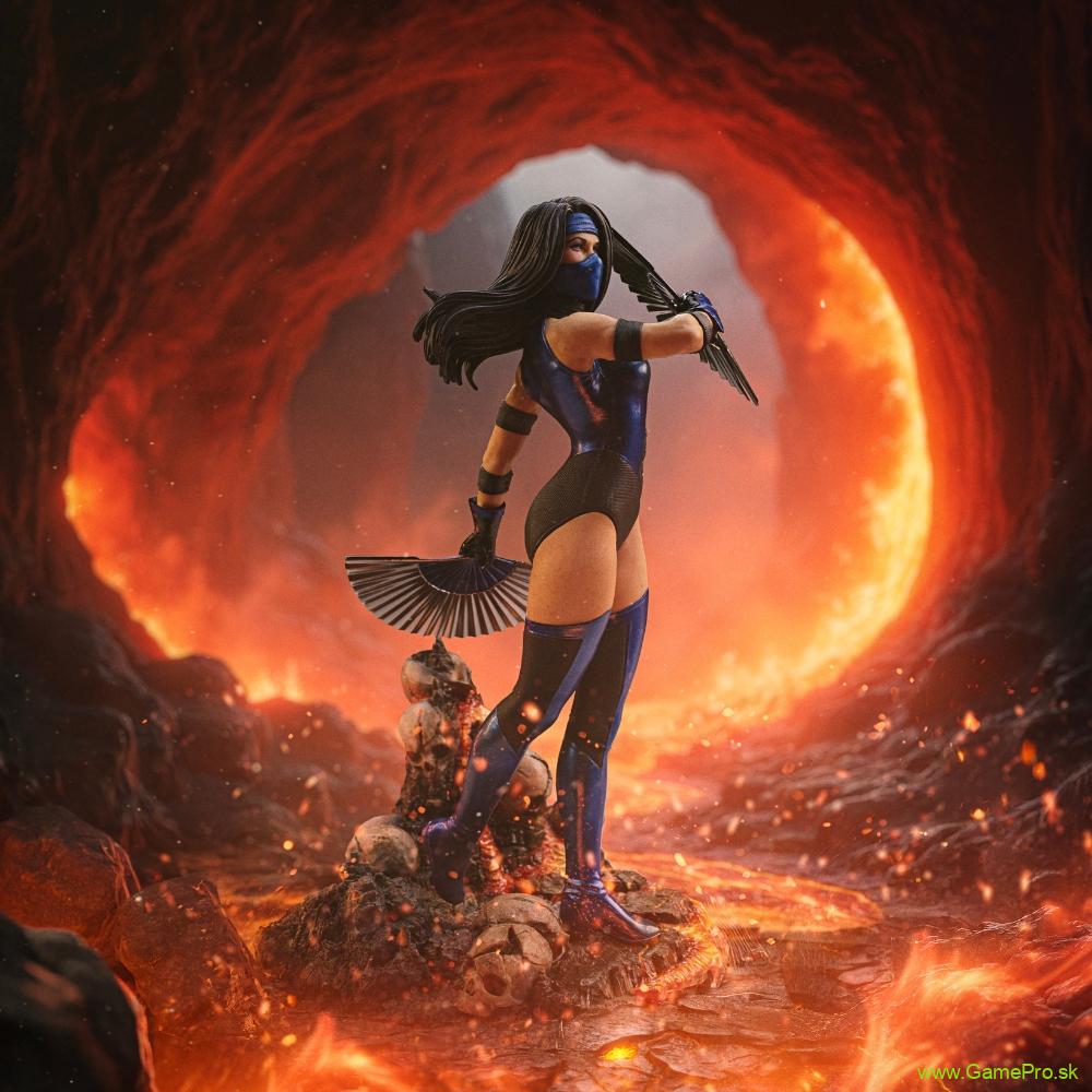 Mortal Kombat Art Scale socha 1/10 Kitana 23 cm