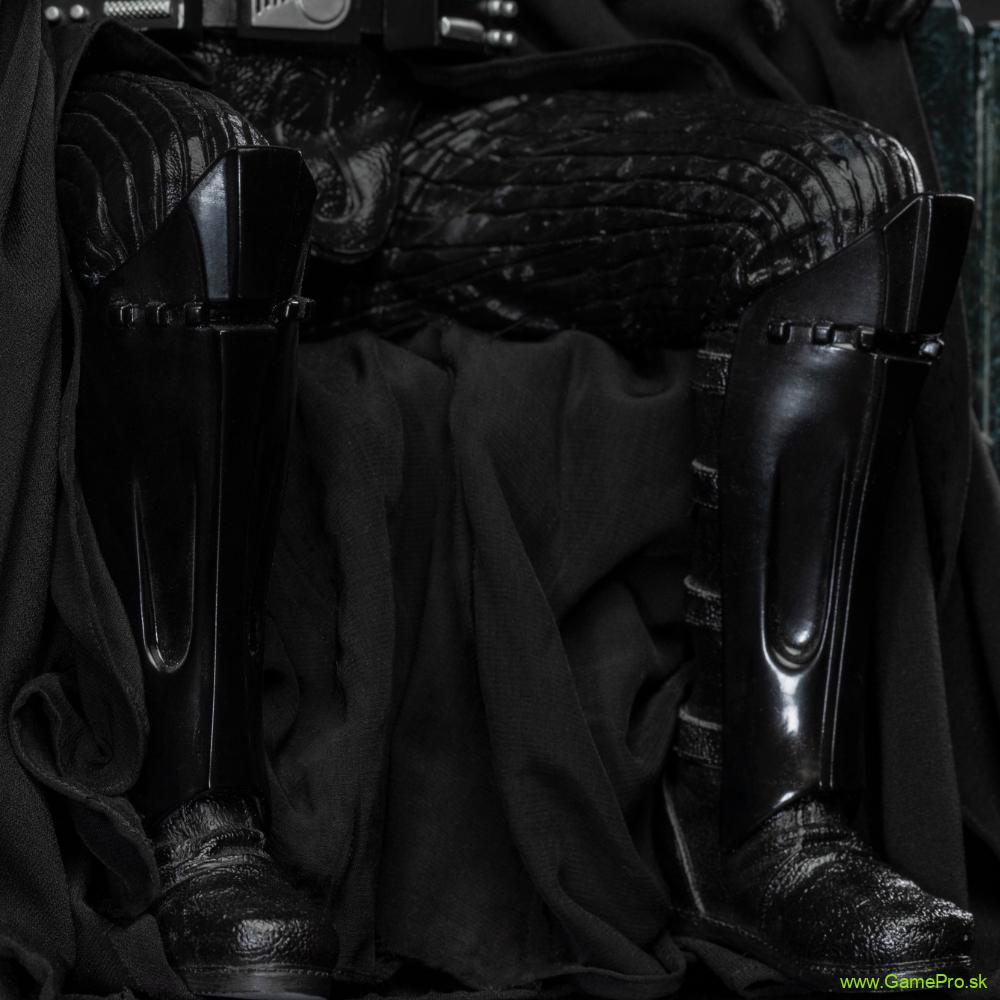 Star Wars Art Scale socha 1/10 Darth Vader on Throne 18 cm