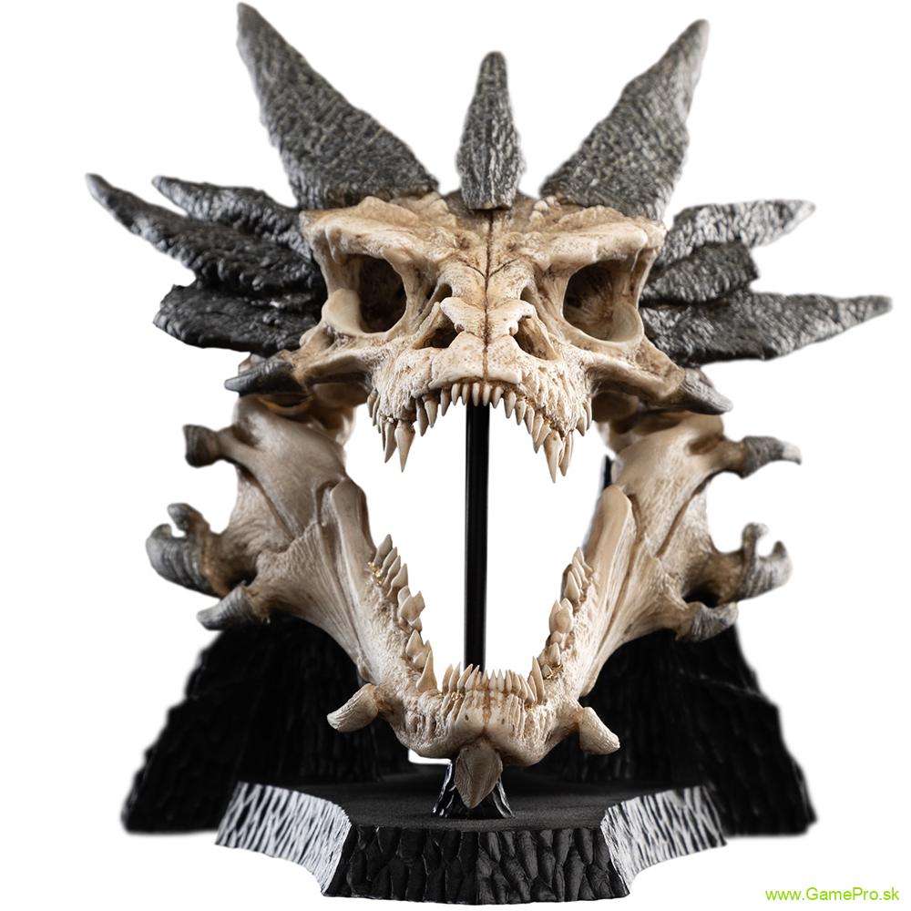 Hobbit Trilogy Miniature Skull of Smaug 23 cm