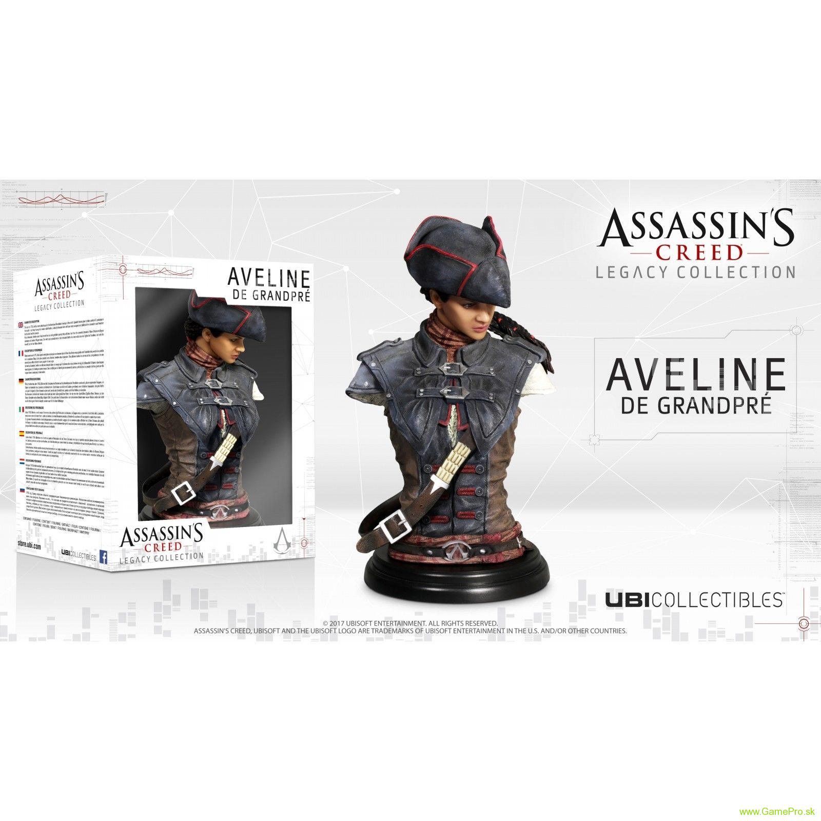 Assassins Creed Legacy Collection Bust Aveline de Grandpre 19 cm