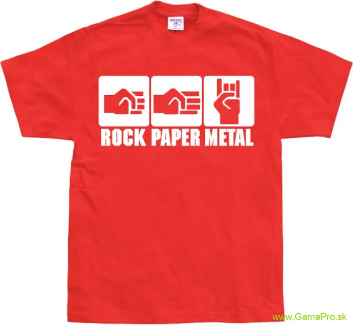 Rock Paper Metal (T-Shirt)
