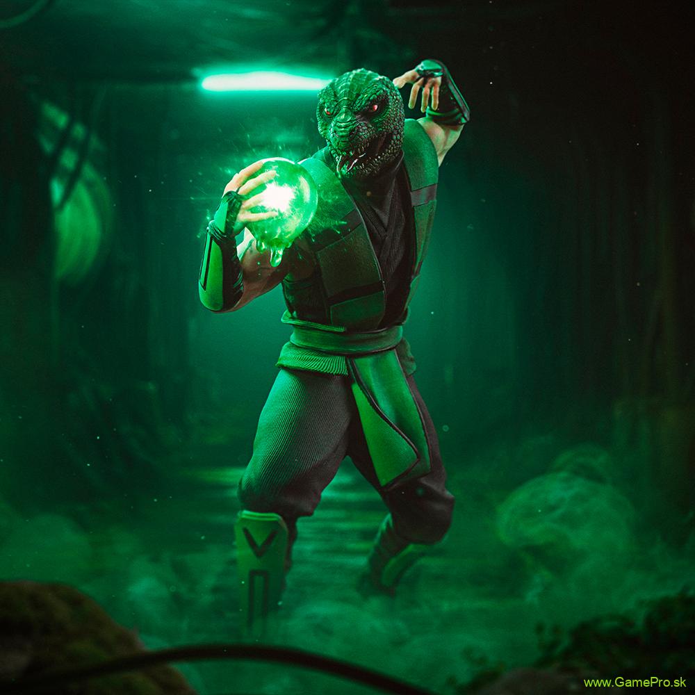 Mortal Kombat Art Scale socha 1/10 Reptile (Syzoth) 20 cm