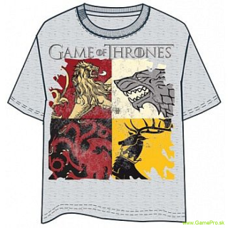 Game of Thrones - Houses (tričko)