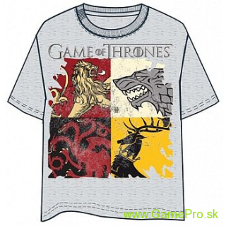 Game of Thrones - Houses (tričko)