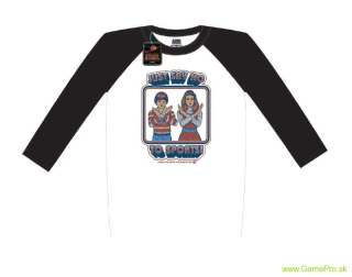 Steven Rhodes Raglan Baseball - Just Say No To Sports (tričko s dlhým rukávom)