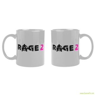 Rage 2 hrnček Logo White