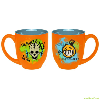 Borderlands 3 hrnček Sticker Punk