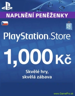 PlayStation Network Card 1000 Kč (PSN Card)