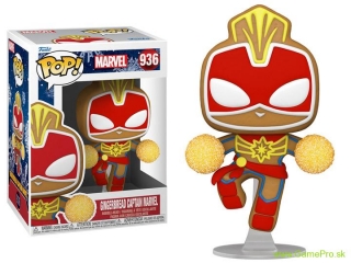 Pop! Marvel - Gingerbread Captain Marvel