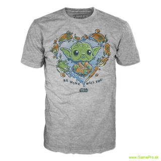 Star Wars Be Mine Yoda (tričko)