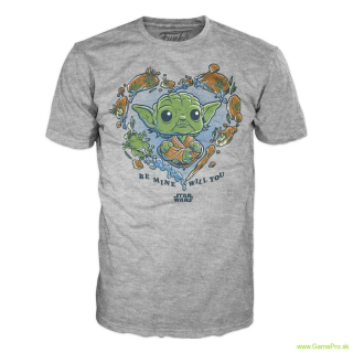 Star Wars Be Mine Yoda (tričko)