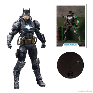 DC Multiverse akčná figúrka Batman Hazmat Suit Gold Label Light Up Batman Symbol 18 cm