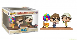 Pop! Disney - Up - Carl and Ellie (with Balloon Cart) (2-Pack) (Special Edition)