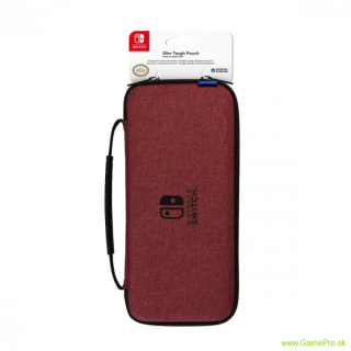 Slim Tough Pouch for Nintendo Switch OLED (Red) (NSW)