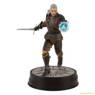 Witcher 3 Wild Hunt PVC socha Geralt Toussaint Tourney Armor 20 cm
