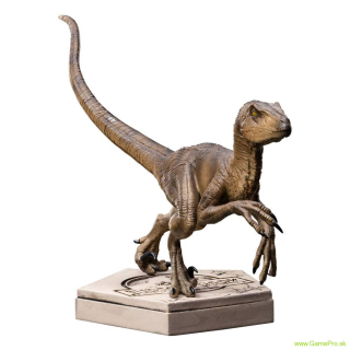 Jurassic World Icons socha Velociraptor B 9 cm