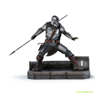 Star Wars The Mandalorian Art Scale socha 1/10 The Mandalorian 20 cm