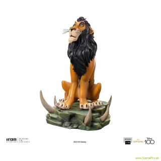 Lion King Art Scale socha 1/10 Scar Regular 16 cm