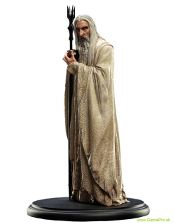 Lord of the Rings socha Saruman The White 19 cm