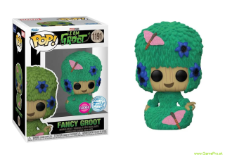 Pop! Marvel - I Am Groot - Fancy Groot (Flocked, Special Edition)