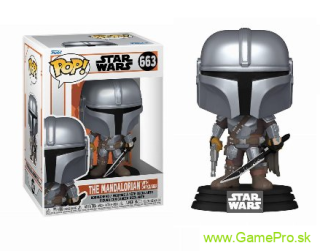 Pop! Star Wars - The Mandalorian - Mandalorian (with Darksaber)