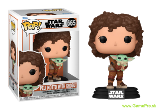 Pop! Star Wars - The Mandalorian - Peli Motto with Grogu
