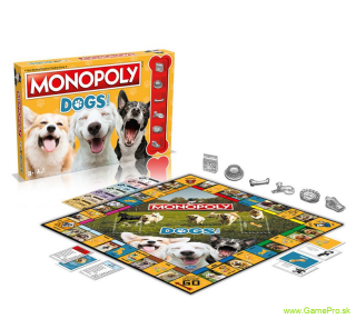 Dogs stolová hra Monopoly (English Version)