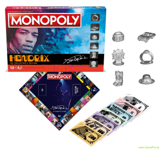 Jimi Hendrix stolová hra Monopoly (English Version)