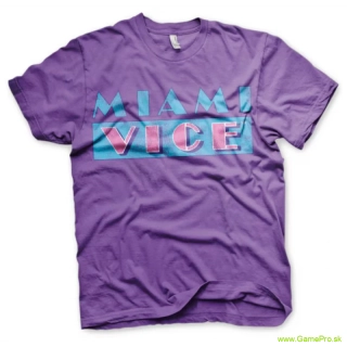 Miami Vice Distressed Logo (tričko)
