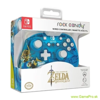 Nintendo Switch Wired Controller Rock Candy Mini Zelda (NSW)