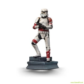Star Wars Ahsoka Art Scale socha 1/10 Night Trooper 21 cm