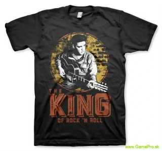 Elvis Presley The King Of Rock n Roll (tričko)
