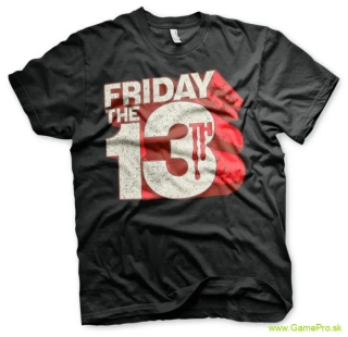 Friday The 13th Block Logo (tričko)