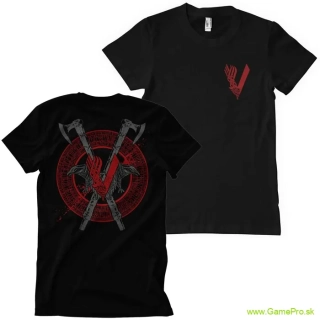 Vikings Raven and Axe (T-Shirt)