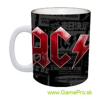 AC/DC hrnček Newspaper