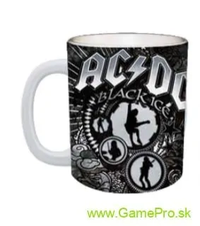 AC/DC hrnček Black Ice Live