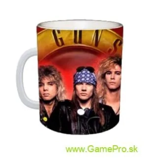 Guns N Roses hrnček Band 2