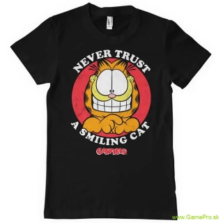 Garfield Never Trust A Smiling Cat (T-Shirt)
