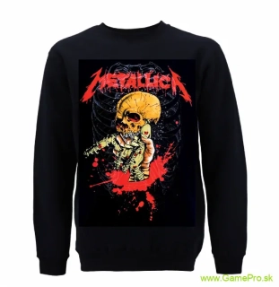 Metallica Hoodie Alien Skull