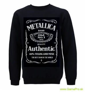 Metallica Hoodie Jack Daniels Motive