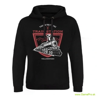 Yellowstone Hoodie Taking You To The Train Station