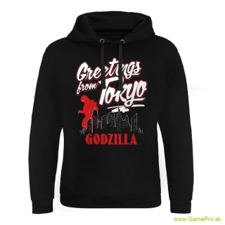 Godzilla Hoodie Greetings From Tokyo