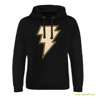 Black Adam Hoodie Lightning Logo