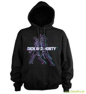 Rick And Morty Hoodie Glitch