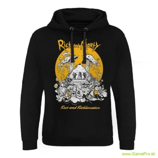 Rick And Morty Hoodie Rest And Ricklaxation